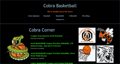 Desktop Screenshot of basketball.cobraoptimist.org
