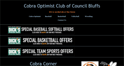 Desktop Screenshot of cobraoptimist.org